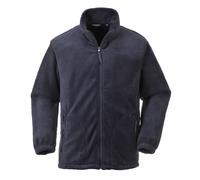 Portwest Argyll 400gsm Heavyweight Fleece Jacket Zip Pockets S - 8XL Navy Blue
