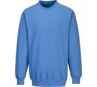 Portwest AS24 Anti-Static ESD Sweatshirt Hamilton Blue Size: S Colour: S