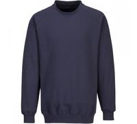 Portwest AS24 Anti-Static ESD Sweatshirt Navy Size: S Colour: Navy, Ch S