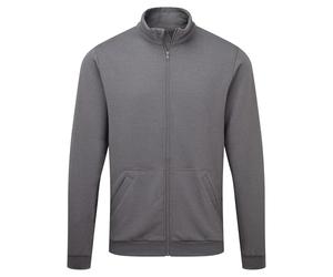 Portwest AS25 Anti Static ESD Zip Sweatshirt Cotton Carbon Fibre Blend Workwear Secure Pockets Ribbed Cuffs Comfortable Fit Durable CE Certified Protective Clothing, Zoom Grey, L