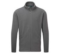 Portwest AS26 Anti-Static ESD Fleece Jacket CE Certified EN 61340 Workwear with Zipped Pockets Carbon Fibre Midlayer Polar Fleece 280g, Zoom Grey, XL