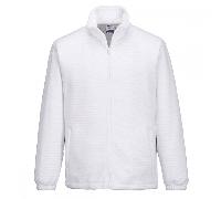Portwest AS26 Anti-Static ESD Fleece White L Colour: White, Chest Size L