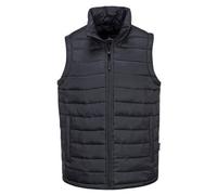 Portwest S544 Insulated Lightweight Baffle Work Gilet | Insulatex Padding, Secure Zip Pocket, Drawcord Hem, Reversed Zip