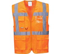 Portwest Athens Hi Vis MeshAir Executive Vest Orange 3XL