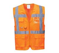 Portwest Athens Hi Vis MeshAir Executive Vest Orange M