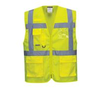 Portwest Athens Hi Vis MeshAir Executive Vest Yellow 2XL