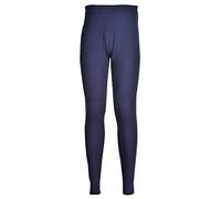 Portwest B121 Thermal Trousers Elasticated Waist Ribbed Cuffs Polycotton