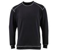 Portwest B153 Base Pro Antibacterial Long Sleeve Top Black XL