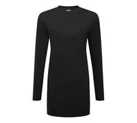 Portwest B194 Womens Cotton Modesty Long Sleeve Work T-Shirt | Mock Neck, Breathable, Loose Fit, Modesty Coverage, Everyday Workwear