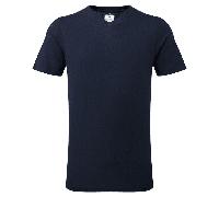 Portwest B197 V-Neck Cotton T-Shirt Navy S Colour: Navy, Chest Size: S S