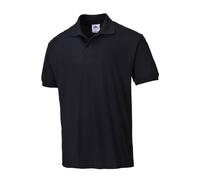 Portwest Naples Polo Shirt Black Size: 3XL Colour: Black, Size: 3XL 3XL