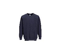 Portwest B300DNRL Roma Sweatshirt Dark Navy Large