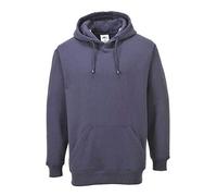 Portwest B302 Roma Hoodie Long Sleeve Machine Washable Hooded Ribbed Cuffs