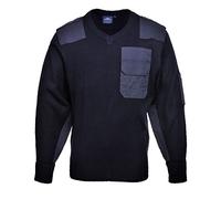 Portwest B310 Nato Sweater Long Sleeve Contrast Panels Machine Washable