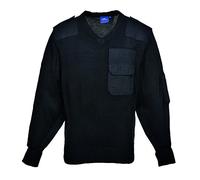 Portwest B310 Nato Sweater Long Sleeve Contrast Panels Machine Washable