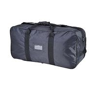 Portwest B900 Holdall Bag Water Resistant Robust Base Panel ID Card Holder | Black, One Size, Polyester PVC Coated, 100% Polyester, Adjustable Shoulder Strap, Zip Front, Durable, Construction