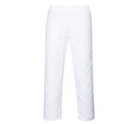 PORTWEST Baker Chefs Trouser Non-Shrinking Elastic-Waist Kitchen Catering 2208