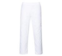 Portwest Bakers Trouser, Size: XXXL, Colour: White, 2208WHRXXXL