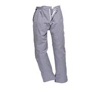 Portwest Barnet Chefs Trouser, Size: M, Colour: Check, C075CHRM