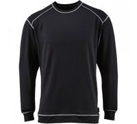 Portwest Base Pro Antibacterial Top Black Size: S Colour: Black, Chest S