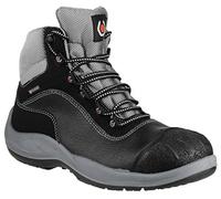(Black/Grey, UK 13) Base Beethoven Safety Boots S3 SRC