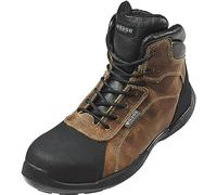 Portwest BASE Protection B0610 Climb Safety Shoe Steel Toe Cap Lightweight | Brown, 11, S3 EN ISO 20345, Rubber Outsole, Anti-Static Footwear, Slip Water Resistant, Lace-Up Fastening, Industrial