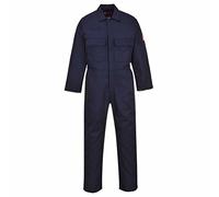 Portwest BizWeld Boilersuit Navy Size: XL Colour: Navy, Waist Size: XL XL 33"