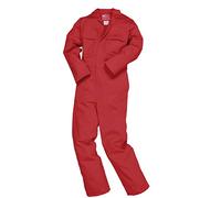 Portwest BIZ1 Men's Protective Workwear Overalls Bizweld FR Coverall Red, 5X-Large