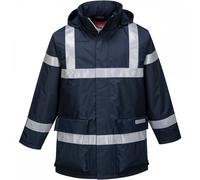 Portwest Bizflame Flame Resistance Antistatic Jacket Navy Size: XL Col XL