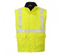 Portwest Bizflame FR Bodywarmer Yellow Size: XL Colour: Yellow, Size: XL