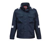 BizFlame Ultra Two Tone Flame Resistant Jacket Navy 3XL