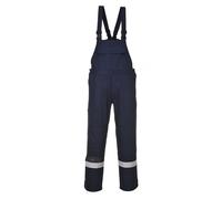 Portwest Bizflame Plus Bib & Brace Navy Size: 2XL Inside Leg: 31&q 2XL 31"