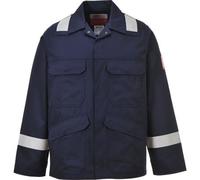 Portwest Bizflame Plus Jacket, Size: 4XL, Colour: Navy, FR25NAR4XL