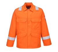 Portwest Bizflame Plus Jacket, Size: L, Colour: Orange, FR25ORRL