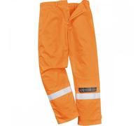 Portwest Bizflame Plus Trousers Orange Waist: XL Inside Leg: 31" XL 31"