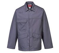 Portwest Bizflame Pro Jacket, Color: Grey, Size:
