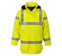 Portwest Bizflame Rain Hi-Vis FR Jacket Waterproof Flame Resistant S774