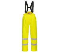 Portwest Bizflame Rain Lined Hi-Vis Antistatic FR Trouser, Size: M, Colour: Yellow, S781YERM