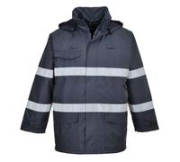 Portwest Bizflame Rain Multi Protection Jacket, Size: XL, Colour: Navy, S770NARXL