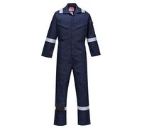 Portwest Bizflame Ultra Coverall Navy Size: 3XL Colour: Navy, Size: 3X 3XL