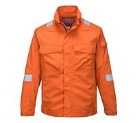 BizFlame Ultra Two Tone Flame Resistant Jacket Orange M