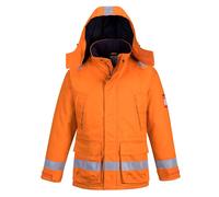 Portwest FR Anti-Static Winter Jacket, Size: XXL, Colour: Orange, FR59ORRXXL