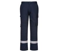 PORTWEST Bizflame Work Trousers Flame Resistant Stretch Lightweight Hi Vis FR401