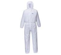Portwest Biztex Coverall SMS FR (50pcs) White Size: M Colour: White, S M