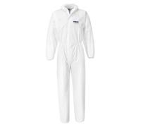 Portwest BizTex Microporous Coverall Type 5/6 L White (Pack of 25)