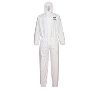 Portwest Biztex Pro Coverall Type 5/6 White Medium ST90WHRM