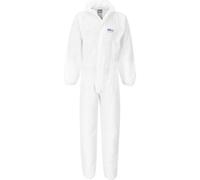 Portwest BizTex SMS FR Coverall Type 5/6, Color: White, Size: M, ST80WHRM
