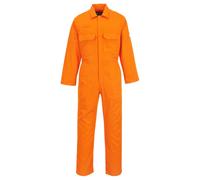 Portwest BizWeld Boilersuit Orange Size: XL Colour: Orange, Waist Size XL 31"
