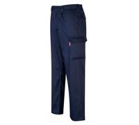 Portwest Bizweld FR Cargo Pant, Size: XXXL, Colour: Navy, BZ31NARXXXL
