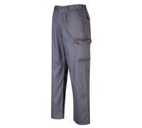 Portwest Bizweld FR Cargo Pant, Size: L, Colour: Grey, BZ31GRRL